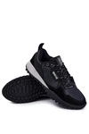 Męskie Klasyczne Buty Sportowe Memory Foam Big Star KK174270 Czarne