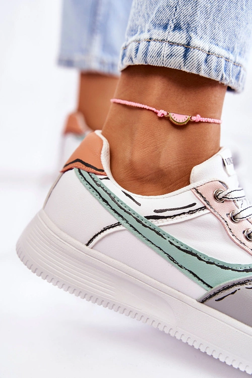 Damskie Niskie Buty Sportowe Multikolor Solveig