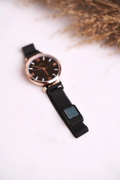 Klasyczny Damski Zegarek Giorgio&Dario Czarno Złoty Daniela