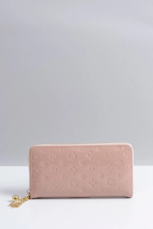 Portfel Damski Duży Lakierowany Do Ręki