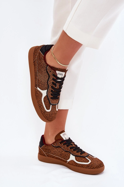 Sneakersy Damskie Daniel Lopez Just Dare SS2D4016 Camel