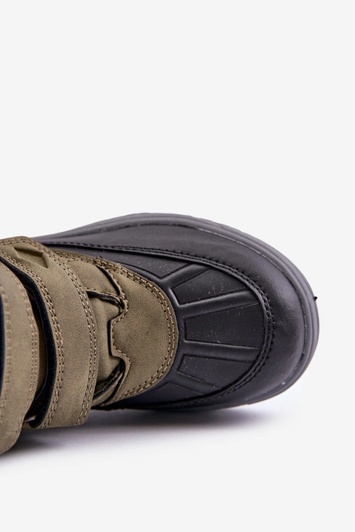 Ocieplane Śniegowce Chłopięce Lee Cooper LCJ-23-01-2058 Zielone