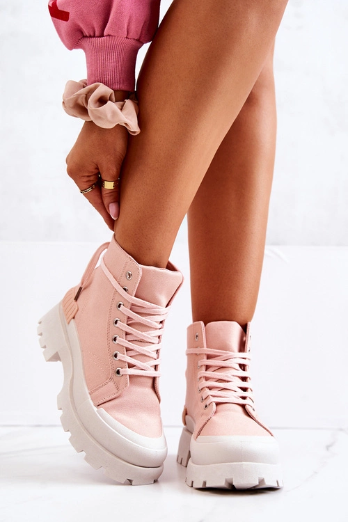 Trapery Wiązane Różowe Faithfull