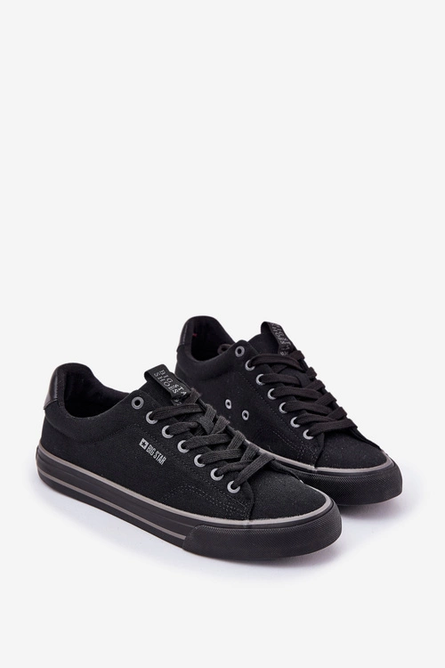 Niskie Trampki Męskie Big Star NN174018 Czarne