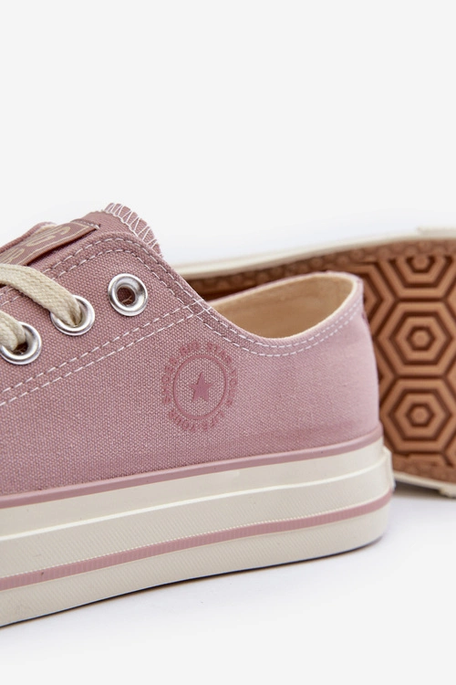 No.275 BIG-HIP 60HB 6個 Trampki Damskie Wysokie Big Star NN274276 Białe