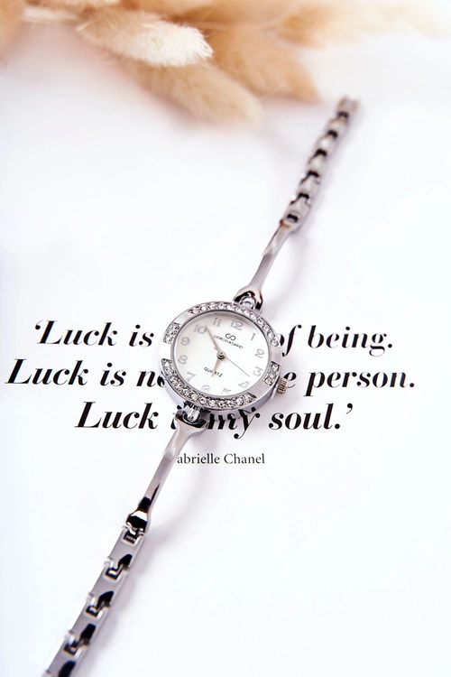 Damski Zegarek Giorgio&Dario Z Cyrkoniami Srebrny