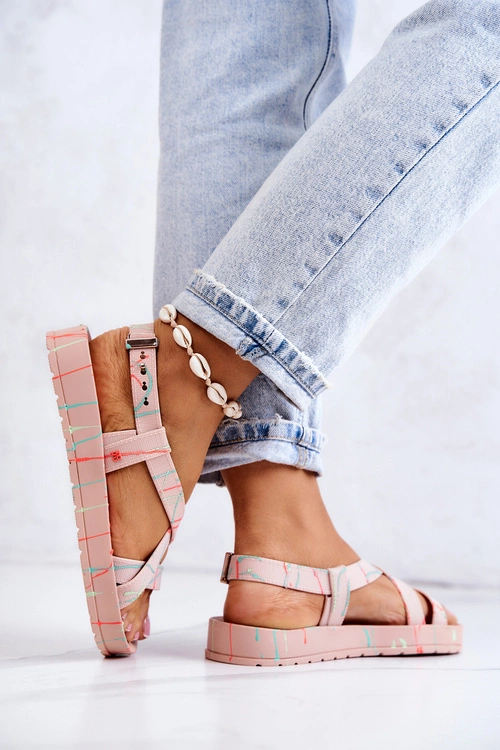 Pachnące Gumowe Sandały Eco Friendly ZAXY HH285266 Nude