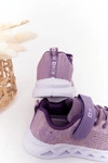 Dziecięce Sportowe Buty Sneakersy Big Star HH374183 Fioletowe