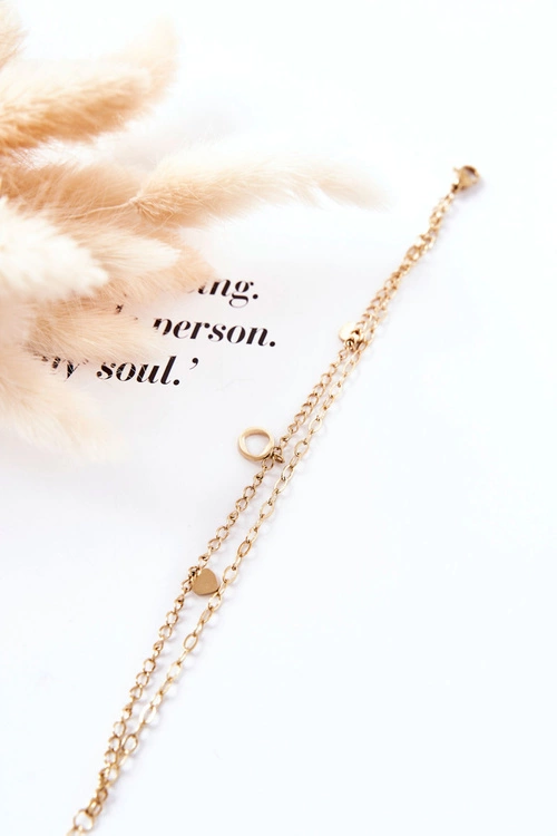 Podwójna Bransoletka Serca Złota Annica