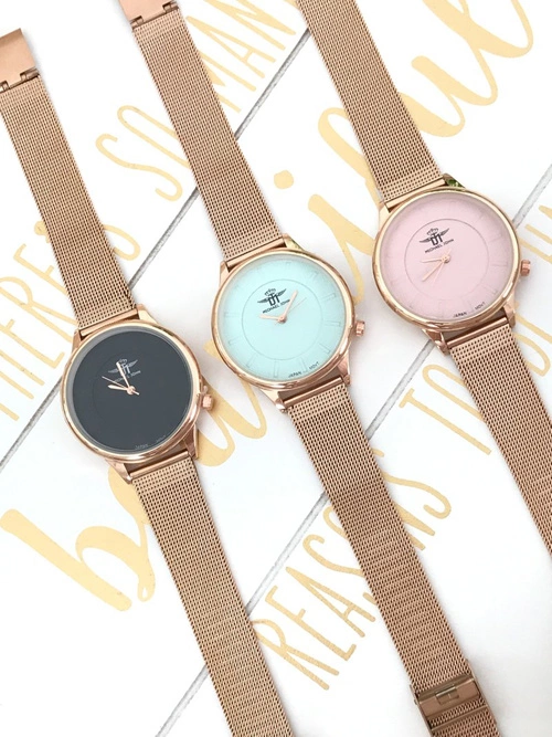 Damski Zegarek Michael John Sceptre Różowa Tarcza