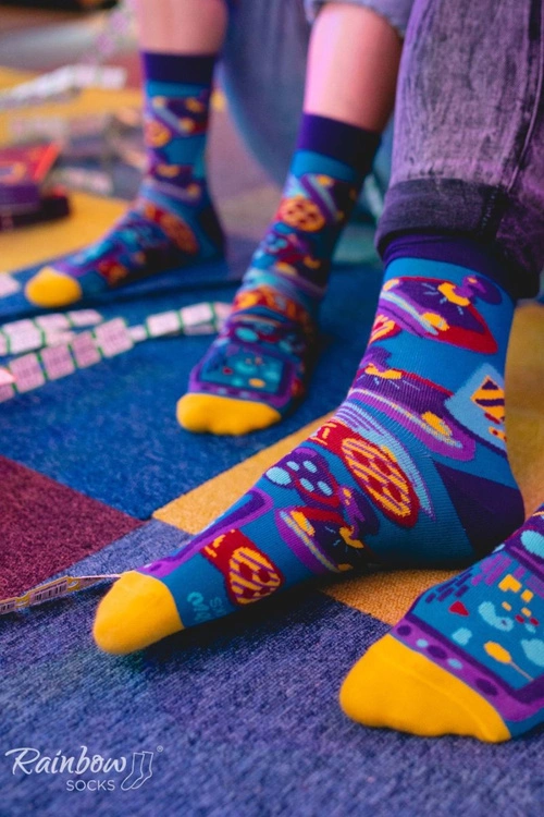 Skarpetki Rainbow Socks Dla Fana Gier Na Konsoli 2 Pary