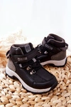 Dziecięce Buty Trekkingowe Big Star II374100 Czarne