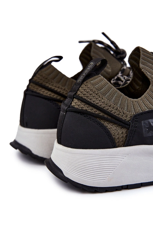 Męskie Buty Sportowe Big Star KK174014 Khaki