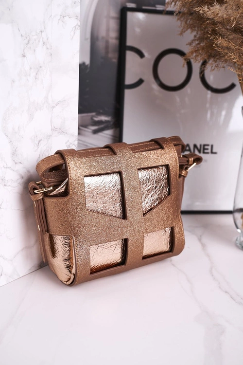 Mała Torebka Listonoszka NOBO NBAG-J4104-C023 Złota