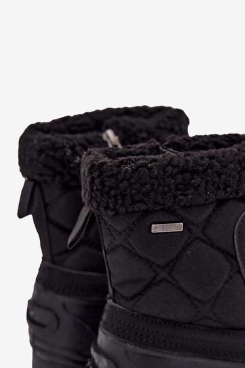 Ocieplane Śniegowce Dziecięce Na Zamek Big Star OO374073 Czarne