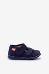 Kapcie Milami Dziecięce Na Rzepy Granatowe Reathiana