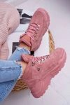 Damskie Sportowe Obuwie Wysokie Różowe Unreal