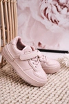 Dziecięce Sportowe Buty Na Rzep Różowe Airy