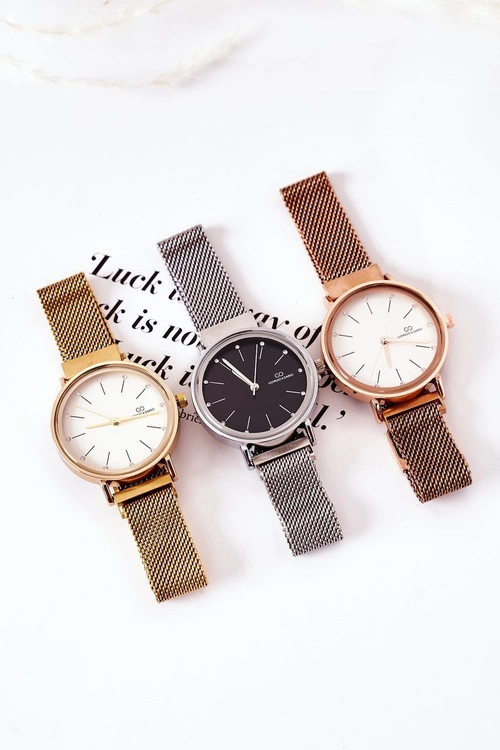 Zegarek Na Bransolecie Mesh Giorgio&Dario Srebrny