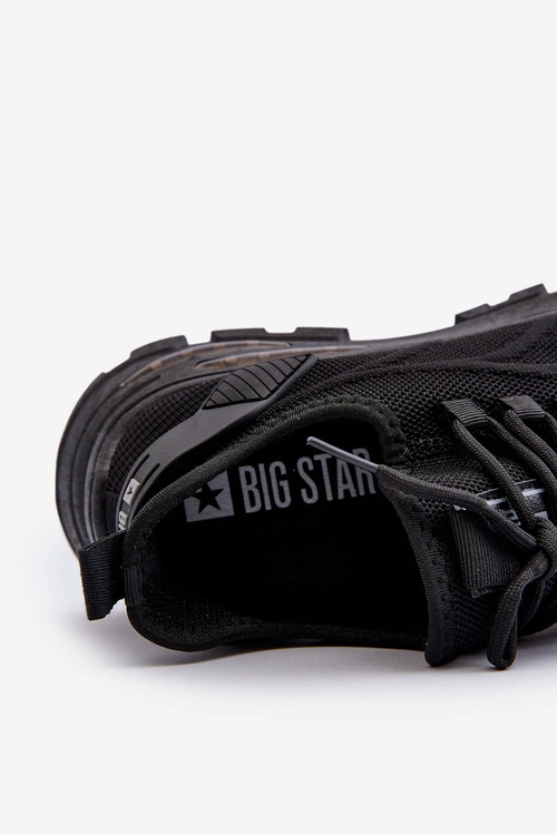 Sneakersy Męskie HI-POLY SYSTEM Big Star NN174467 Czarne