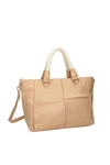 Klasyczna Duża Torebka Shopperka NOBO M1000-C015 Nude