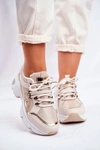 Sportowe Damskie Buty Złote Beijing