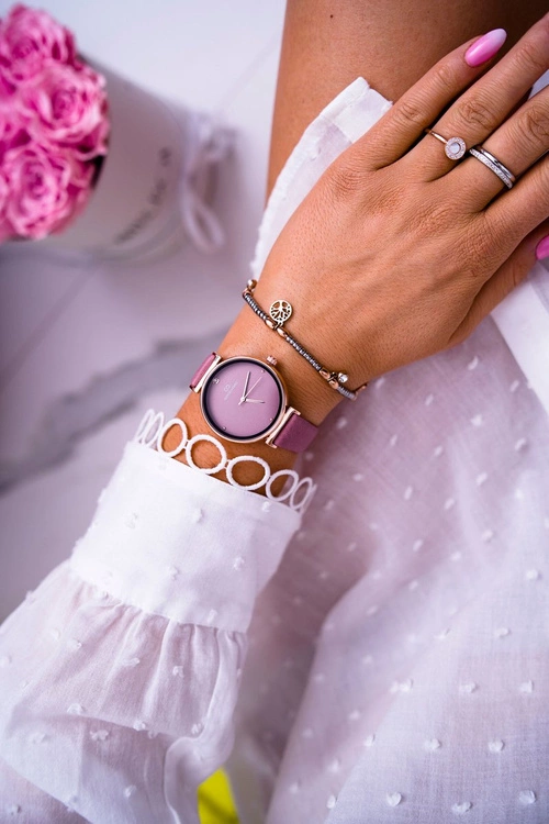 Damski Zegarek Giorgio & Dario Różowy Donara