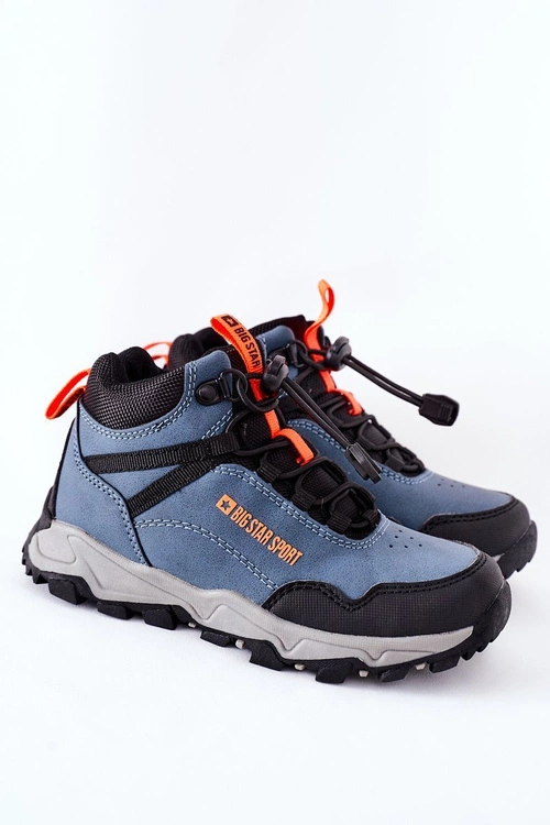 Dziecięce Buty Trekkingowe Big Star GG374048 Granatowe