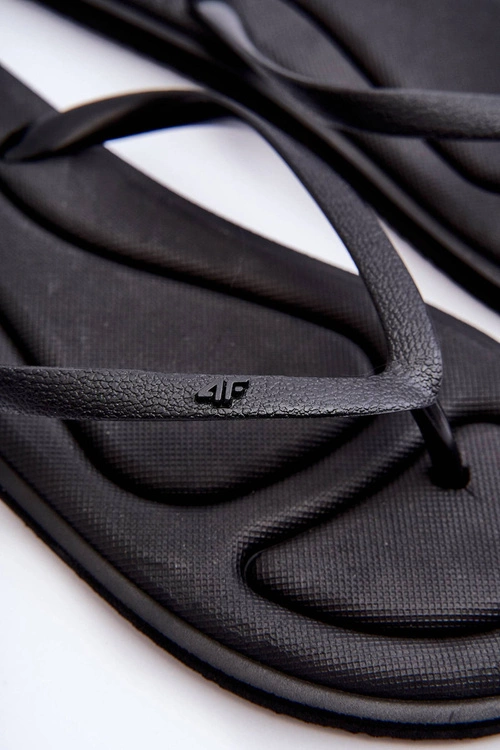 Damskie Klasyczne Japonki 4F 4FSS23FFLIF067-20S Czarne