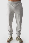 Męskie Spodnie Dresowe Joggery 4FWMM00TTROM0942-27M Szary Melanż