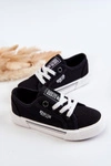 Dziecięce Niskie Trampki Big Star JJ374174 Czarne