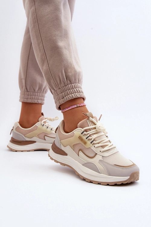 Sneakersy Damskie Big Star NN274A098 Beżowe