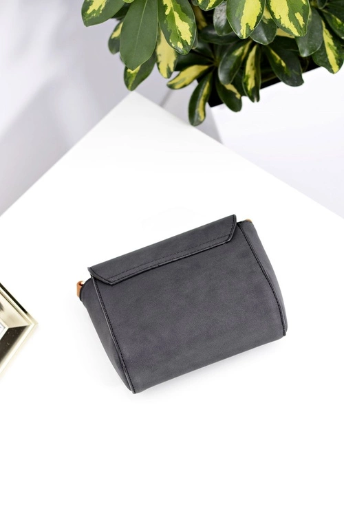 Damska Torebka Mała Czarna Listonoszka Nobo