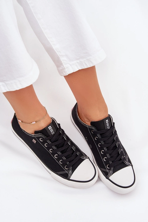 Trampki Damskie Niskie Big Star DD274A236 Czarne