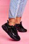 Damskie Sportowe Obuwie Sneakersy Big Star Czarne FF274959