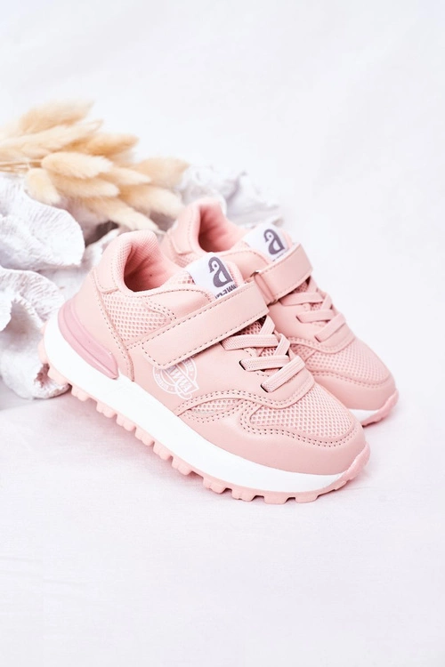 Dziecięce Sportowe Buty Sneakersy Różowe Skatepark