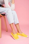Klasyczne Damskie Espadryle Żółte Flaure 