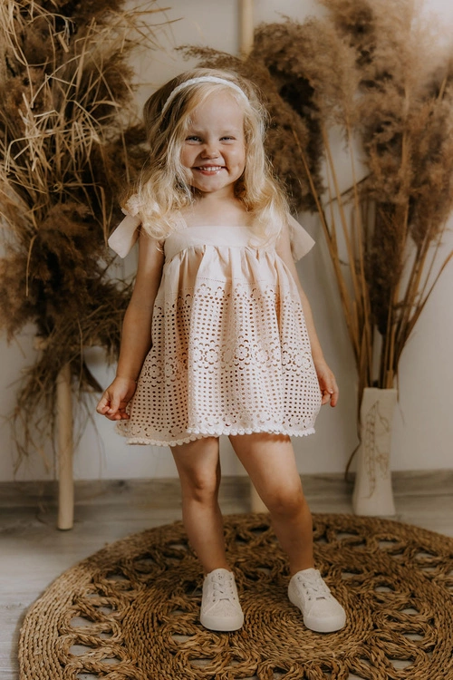 Trampki Ażurowe Big Star JJ374134 Białe