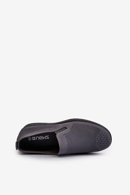 Męskie Trampki Tenisówki Szare Nomiji