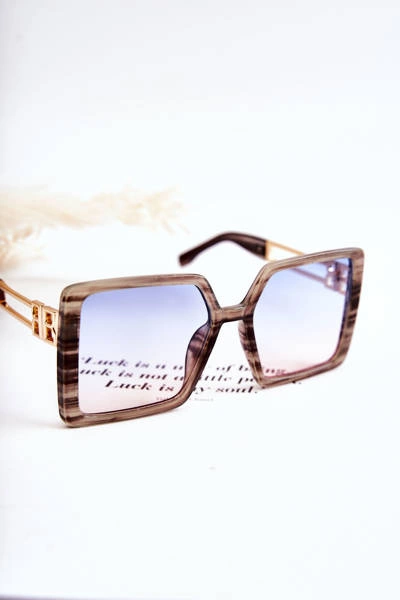 Kwadratowe Okulary Przeciwsłoneczne V130042 Szare