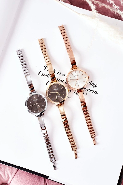 Zegarek Na Bransolecie ERNEST Złoty