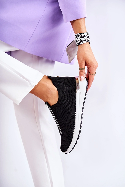 Damskie Wsuwane Buty Sportowe Czarne Ardenza