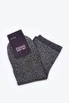 Damskie Bawełniane Skarpetki Ze Srebrną Nitką COSAS Czarne