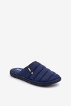 Wygodne Obuwie Domowe Męskie Kapcie Inblu 91000027 Granatowe