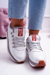 Damskie Sportowe Obuwie Big Star Srebrne EE274731