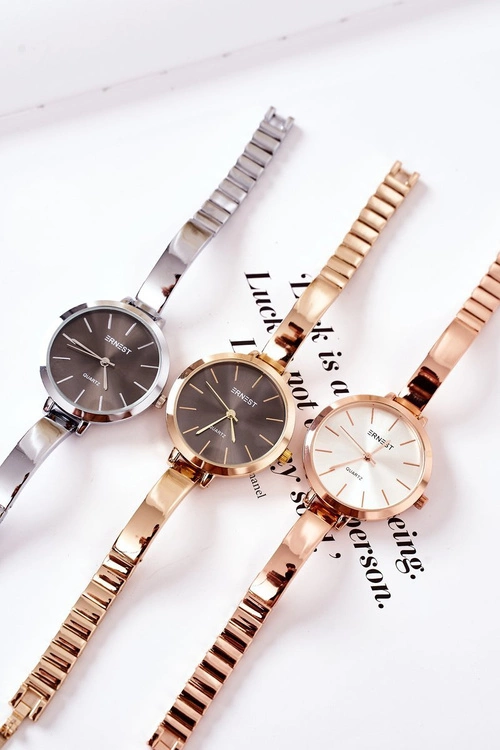 Zegarek Na Bransolecie ERNEST Srebrny