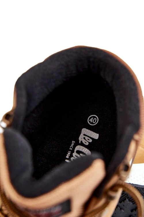 Męskie Ocieplane Buty Trekkingowe Lee Cooper LCJ-22-31-1452 Camel