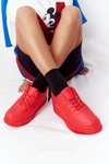 Damskie Sportowe Buty Na Platformie Czerwone This Is Me