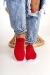 Damskie Sportowe Buty Slip-on Big Star DD274463 Czerwone