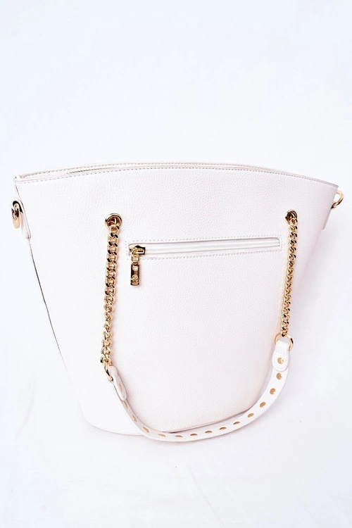 Torebka Shopper Na Ramię NOBO K4080 Biała